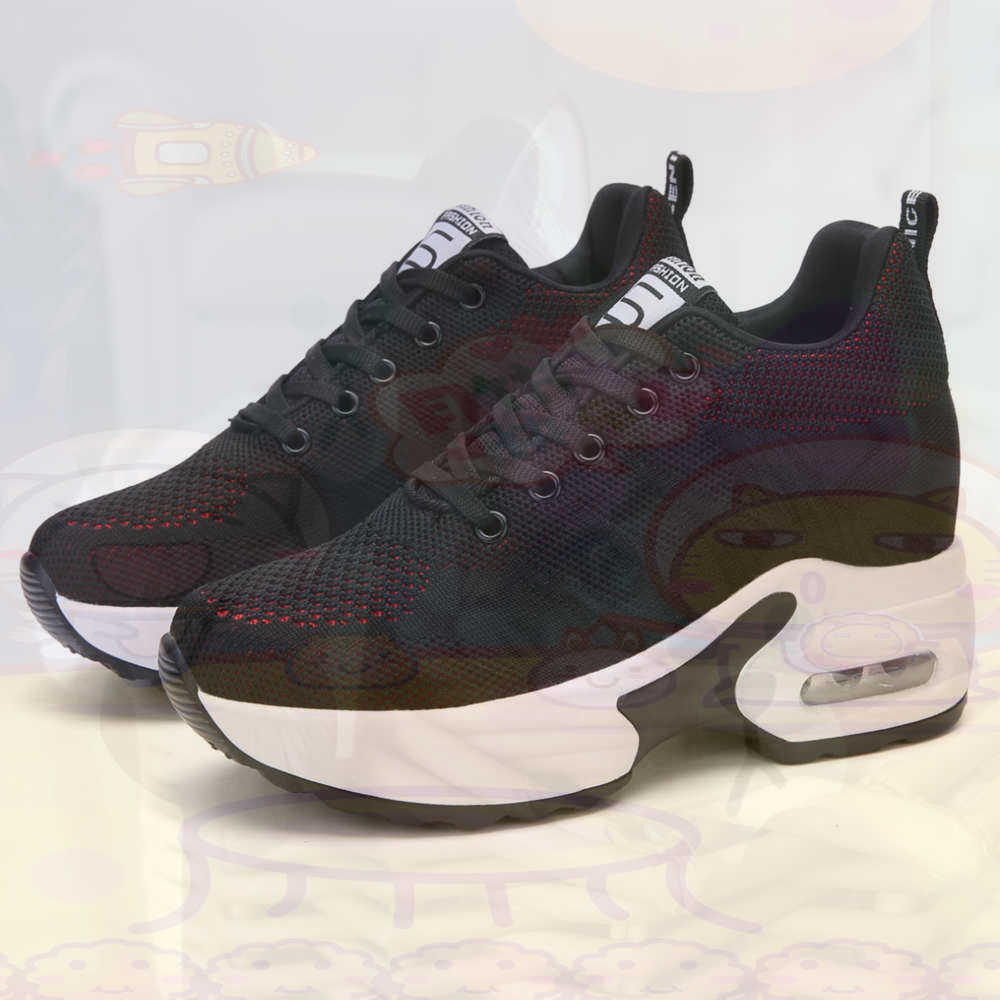 Streetwear Brand Red - สีแดงขนาด 36 รองเท้าผู้หญิงเทนนิสสีดํา BOOT ผู้หญิงฤดูร้อนรองเท้าผ้าใบกีฬาแนวโน้มแสดง Skor