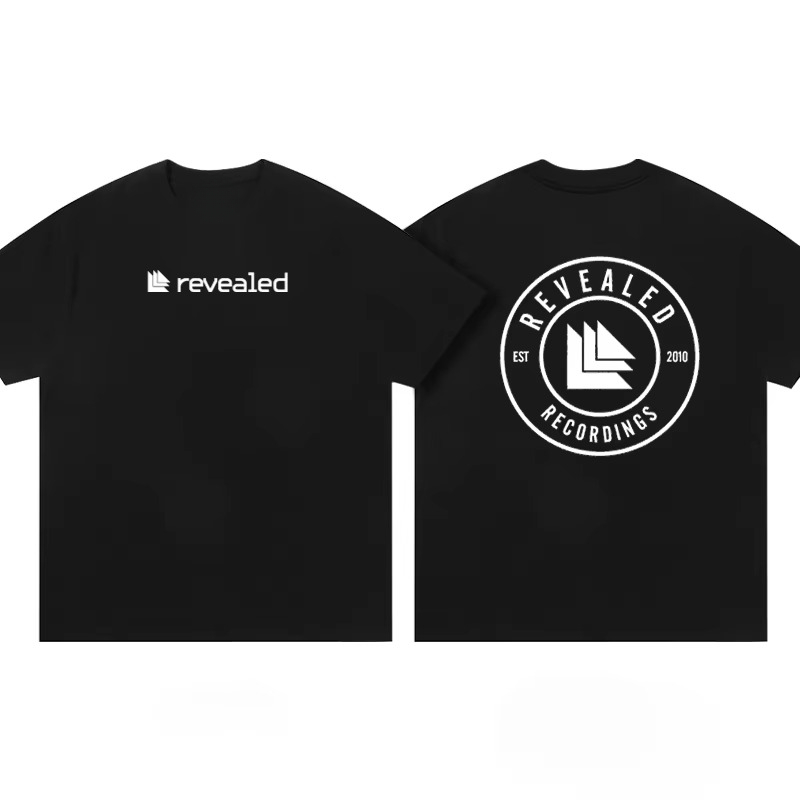 Streetwear Brand With A Logo - โลโก้ตัวอักษรแบบมินิมอล & เสื้อยืดลายกราฟิกแบรนด์ดนตรีอิเล็กทรอนิกส์ Vintage DJ Hardwell