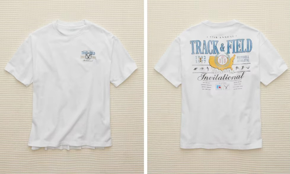สีขาวสไตล์วิทยาลัยย้อนยุคโลโก้ - Streetwear Brand With A Logo บทวิจารณ์และราคา