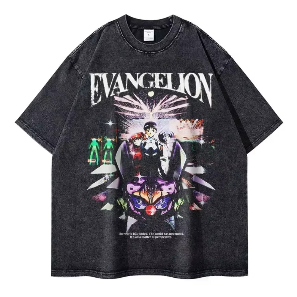 เสื้อยืดโอเวอร์ไซส์ผู้ชาย เสื้ - Streetwear Brand Shirts บทวิจารณ์และราคา