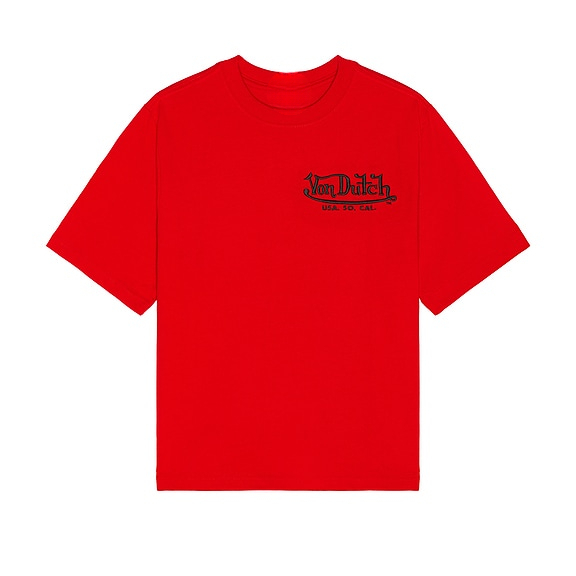 เสื้อยืดลายกราฟิกแบรนด์แฟชั่นส - Streetwear Brand Red บทวิจารณ์และราคา