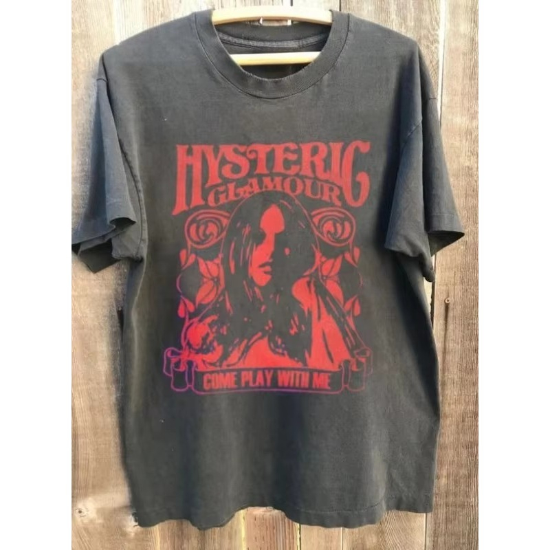 เสื้อยืดลายกราฟิกสไตล์วินเทจยุ - Japanese Brand Streetwear Vintage บทวิจารณ์และราคา