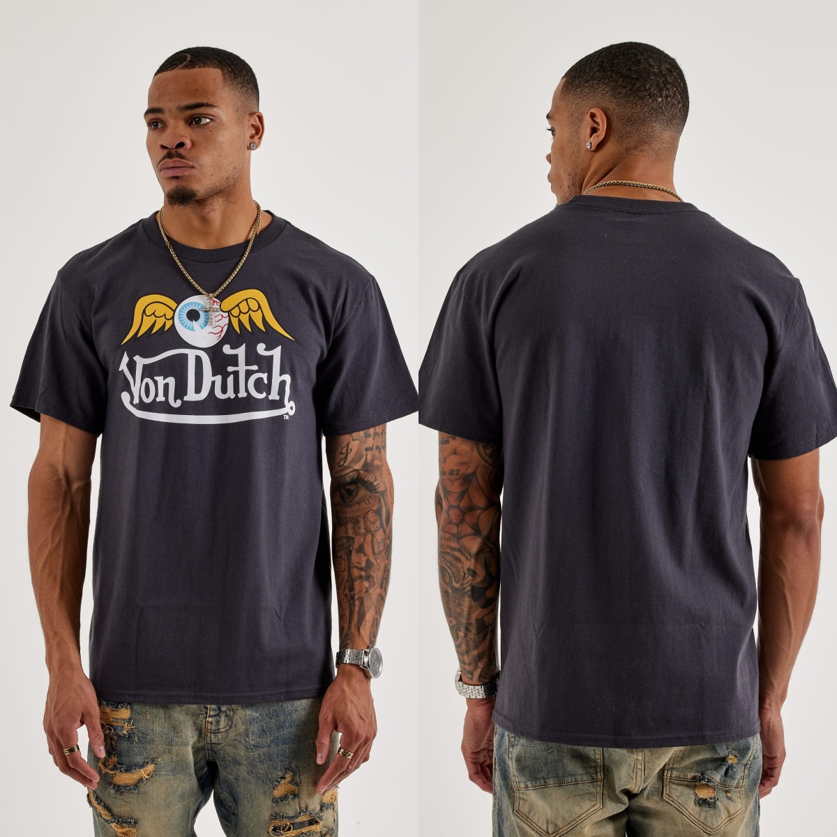 เสื้อยืดลายกราฟิก Flying Eye V - Streetwear Brand With Eye บทวิจารณ์และราคา