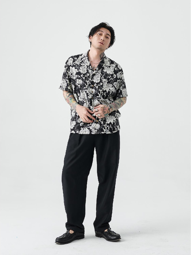 เสื้อเชิ้ตผู้ชายสไตล์วินเทจญี่ - Japanese Brand Streetwear Vintage บทวิจารณ์และราคา