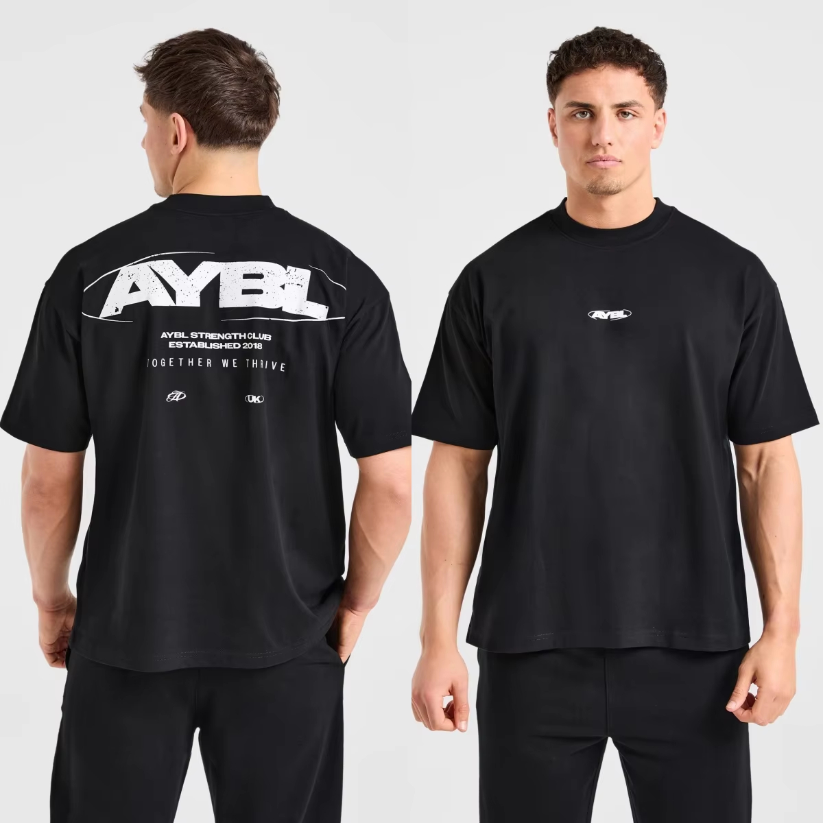 เสื้อยืดลายกราฟิกผ้าฝ้าย แบรนด - Streetwear Brand With A Logo บทวิจารณ์และราคา